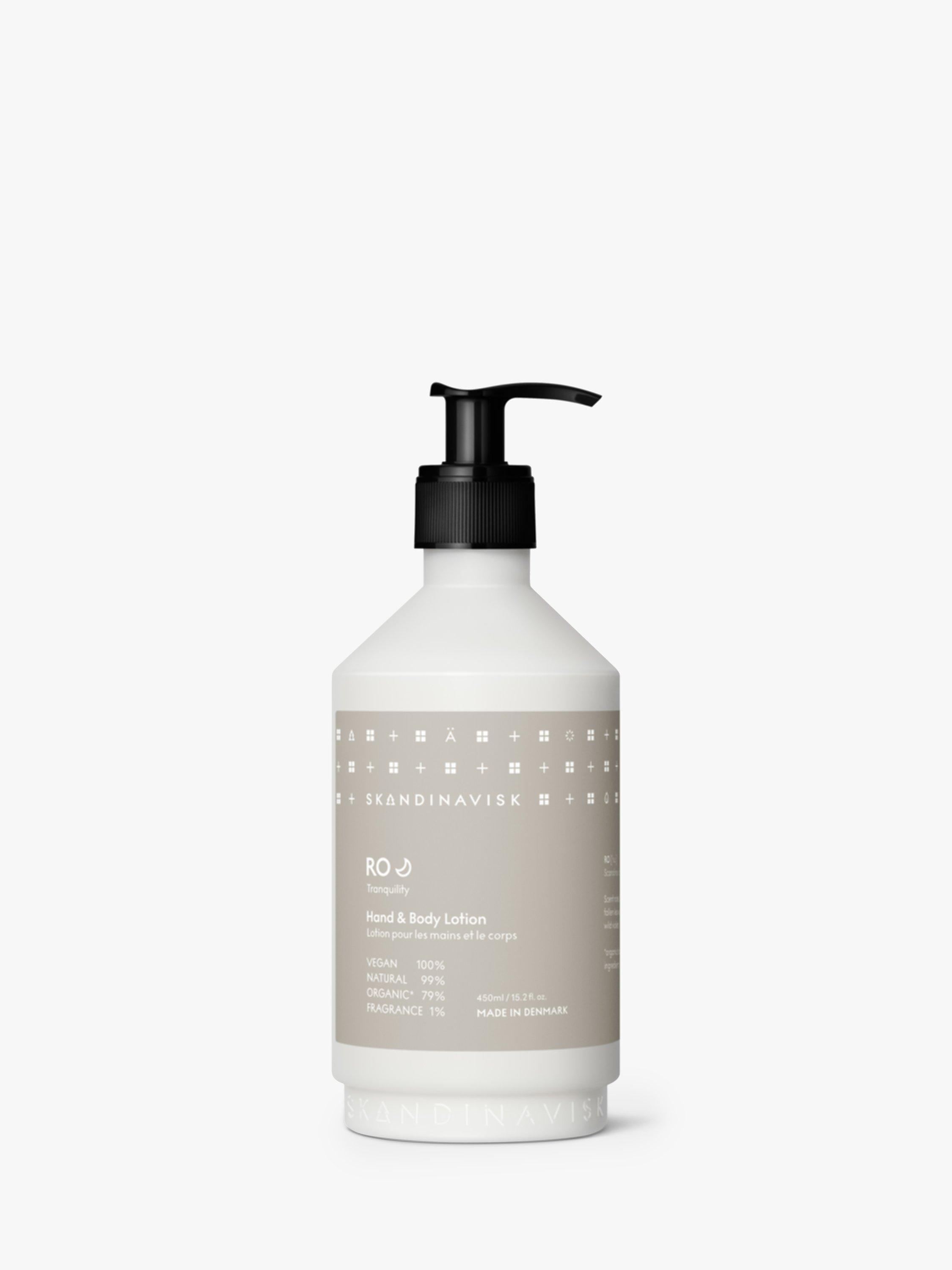 Product image 1 of 5, which shows SKANDINAVISK Ro Hand & Body Lotion, 450ml