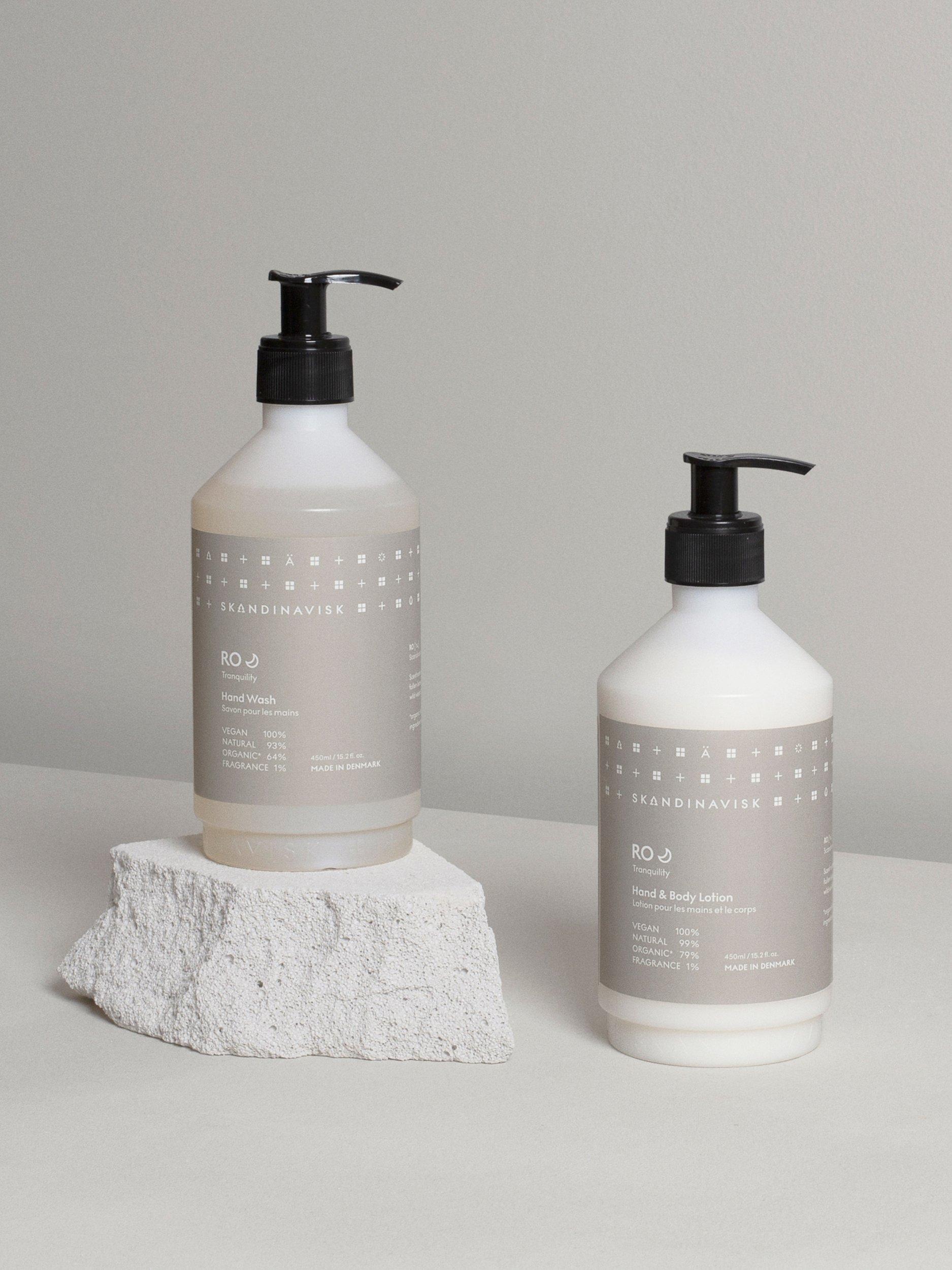 Product image 2 of 5, which shows SKANDINAVISK Ro Hand & Body Lotion, 450ml