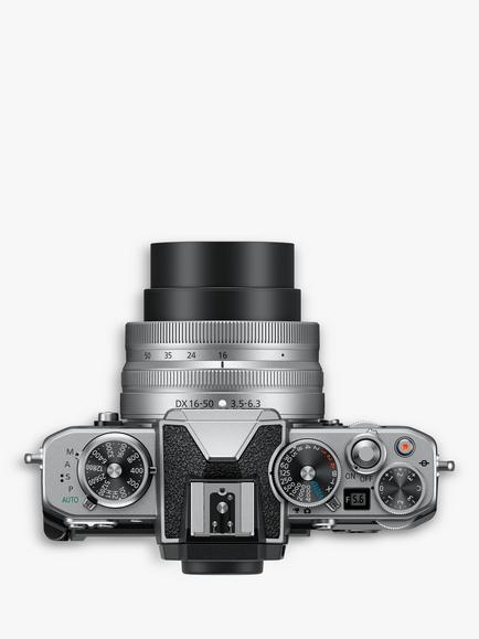 Nikon Z fc Compact System Camera with 16-50mm VR Lens, 4K UHD, 20.9MP, Wi-Fi, Bluetooth, OLED EVF, 3" Vari-Angle Touch Screen - view 2, Black