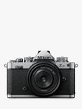 Nikon Z fc Compact System Camera with 28mm SE Lens, 4K UHD, 20.9MP, Wi-Fi, Bluetooth, OLED EVF, 3" Vari-Angle Touch Screen