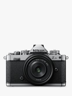 Nikon Z fc Compact System Camera with 28mm SE Lens, 4K UHD, 20.9MP, Wi-Fi, Bluetooth, OLED EVF, 3" Vari-Angle Touch Screen, Black