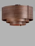 Tom Raffield Leven Flush Ceiling Light