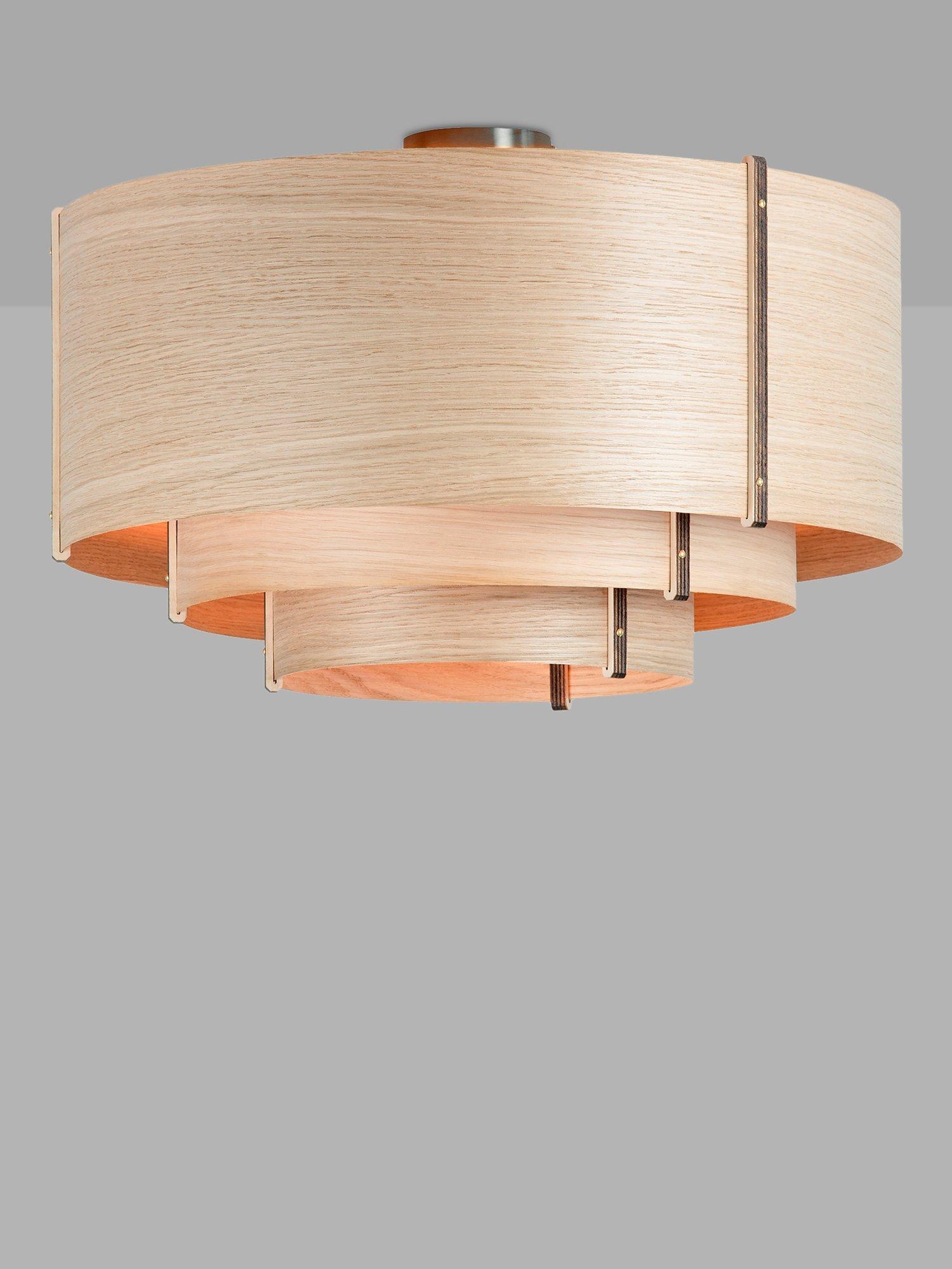 Tom Raffield Leven Flush Ceiling Light