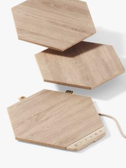 Nanoleaf Elements Hexagon Extension Pack, 3 LED Panels, Cool/Warm White, White