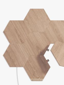 Nanoleaf Elements Hexagon Starter Kit, 7 LED Panels, Cool/Warm White, Multi