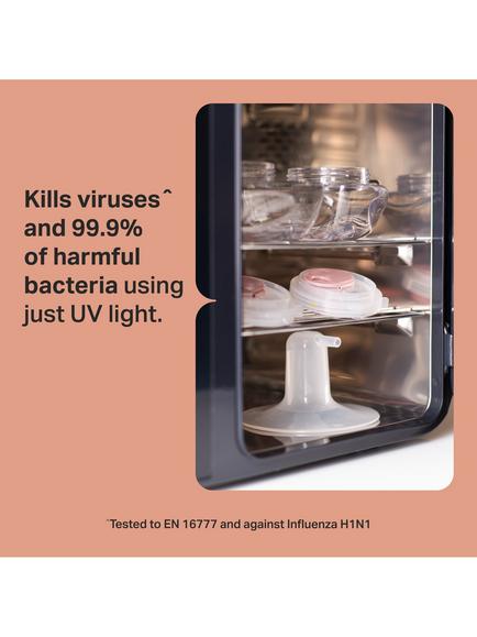 Tommee Tippee Ultra UV 3-in-1 Electric Steriliser and Dryer - view 2, Black