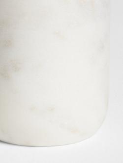 John Lewis Marble Soap Pump, White - view 2, White