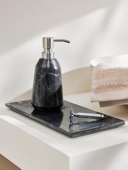John Lewis Black Marble Soap Pump - view 2, Black