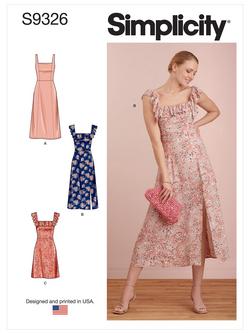 Simplicity Misses' Dress Sewing Pattern, S9326, 