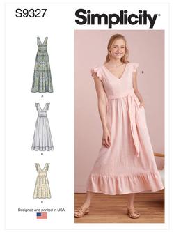 Simplicity Misses' Nap Dress Sewing Pattern, S9327, 