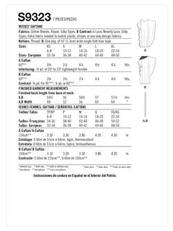 Simplicity Misses' Kaftan Sewing Pattern, S9323. A - view 2, 