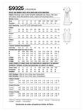 Simplicity Plus Size Relaxed Over the Head Dress, S9325