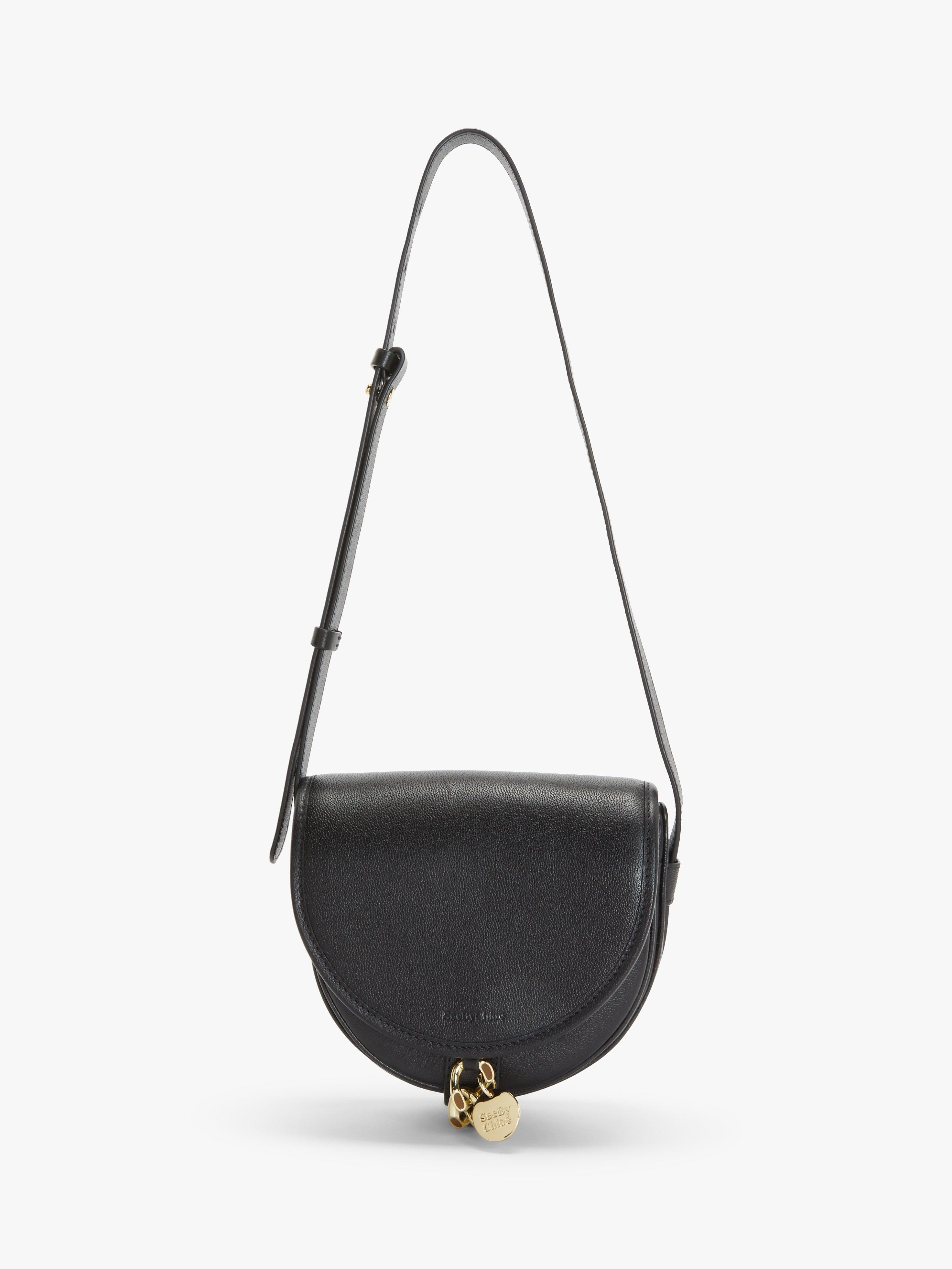 See By Chloe Mara Small Leather Saddle Cross Body Bag