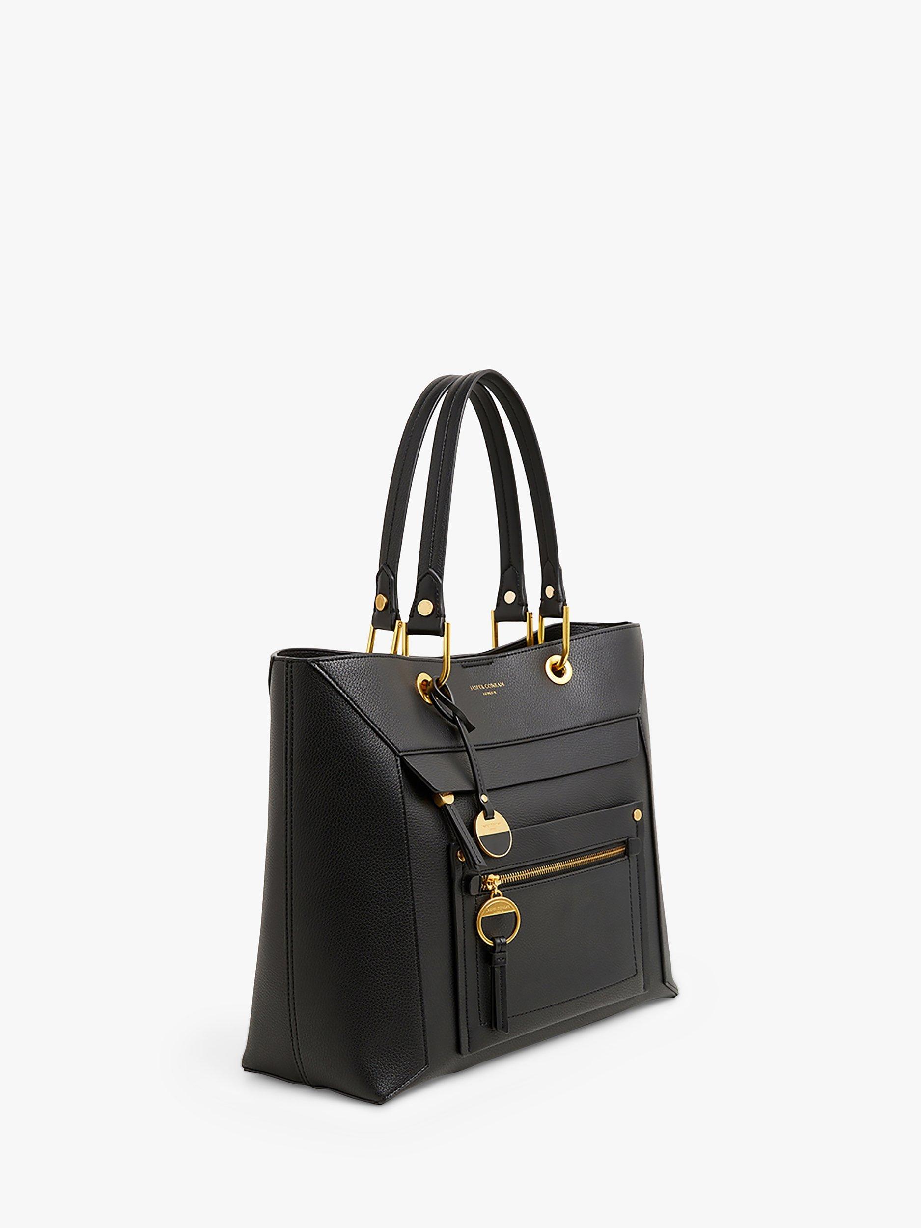 Product image 4 of 5, which shows Jasper Conran London Agatha Shopper Bag, Black