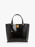 Jasper Conran London Alexis Croc Leather Grab Tote Bag