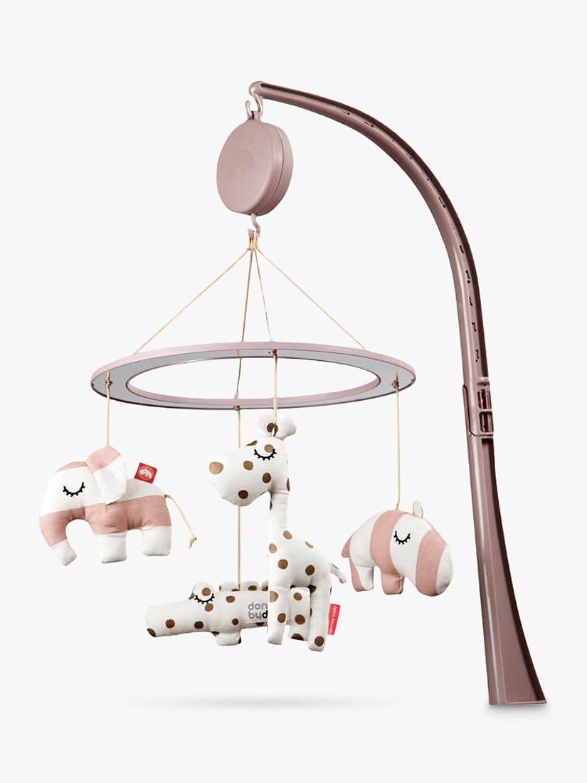 Done by Deer Musical Mirror Sleepy Mobile, Powder Pink