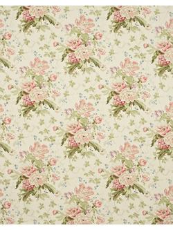 Sanderson Alsace Furnishing Fabric, Cream/Rose