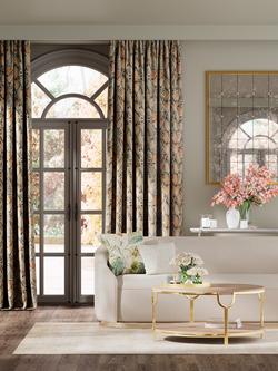 Harlequin Montipora Furnishing Fabric - view 2, Harissa/Slate