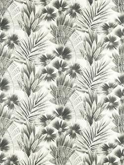 Harlequin Matupi Furnishing Fabric, Black Earth/Awake