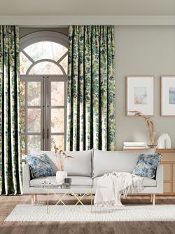 Harlequin Perennials Furnishing Fabric - view 2, Seaglass/Exhale/Murm