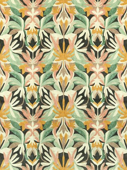 Harlequin Melora Furnishing Fabric, Posit/Succu/Amberl