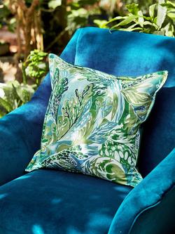 Harlequin Alotau Furnishing Fabric - view 2, Fig Leaf/Tree Canopy