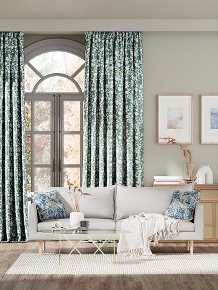 Harlequin Ardisia Furnishing Fabric - view 2, Topaz