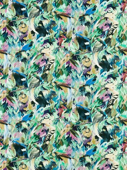 Harlequin Dance Of Adornment Furnishing Fabric, Wilderness/Nectar