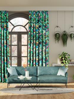 Harlequin Dance Of Adornment Furnishing Fabric - view 2, Wilderness/Nectar