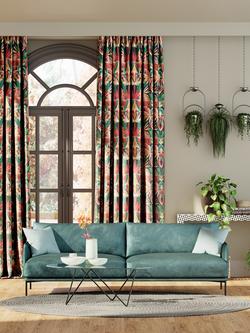 Harlequin Melora Furnishing Fabric - view 2, Brazilr/Ink/Amaz