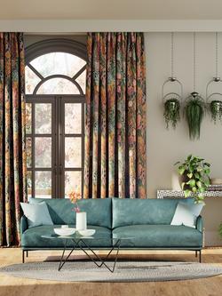 Harlequin Acropora Furnishing Fabric - view 2, Brazilianrose/Nectar