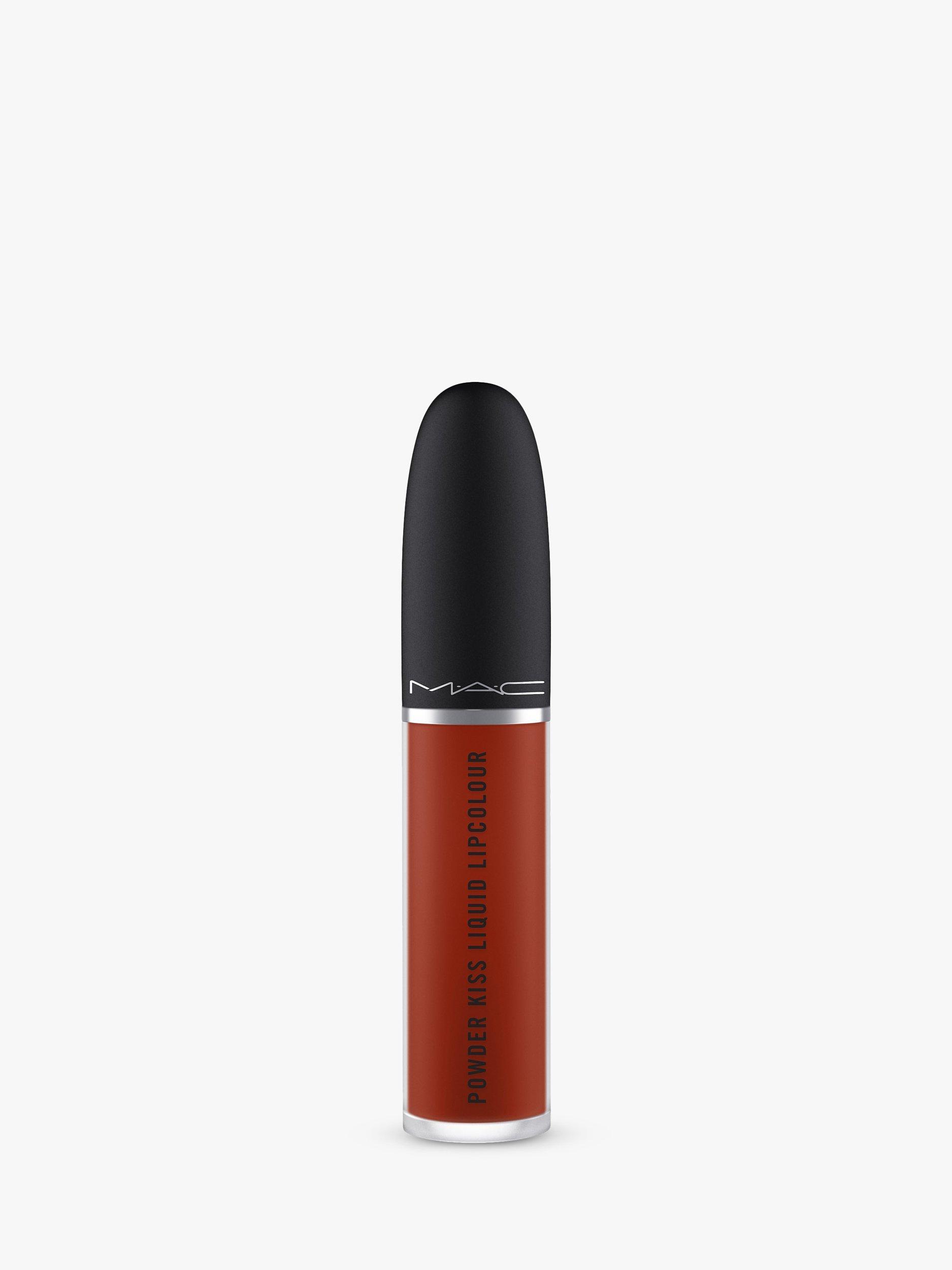 Product image 2 of 6, which shows MAC Powder Kiss Liquid Lip Colour, Marrakesh-mere