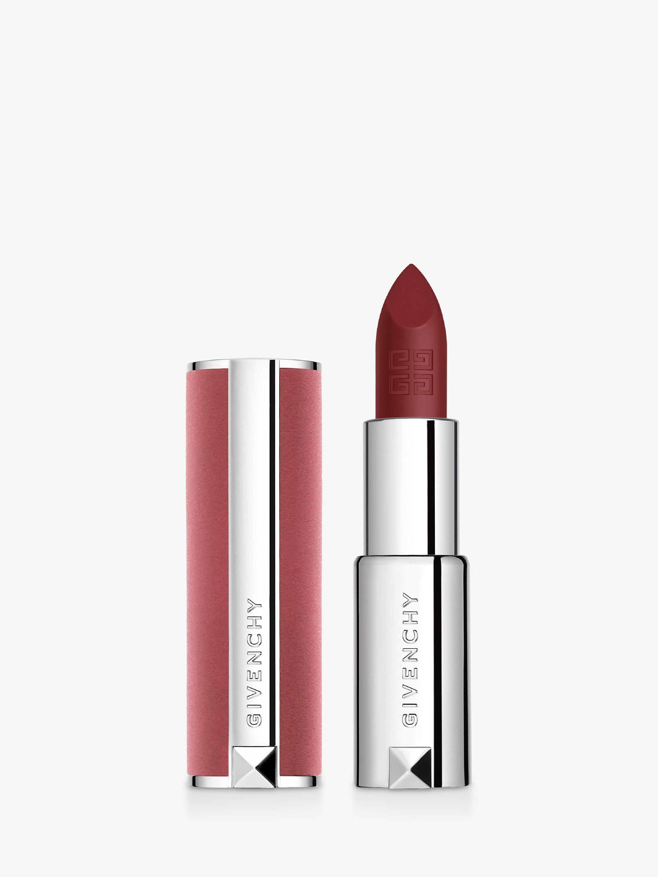 Product image 1 of 8, which shows Givenchy Le Rouge Sheer Velvet Refillable Matte Lipstick, 39 Rouge Grenat