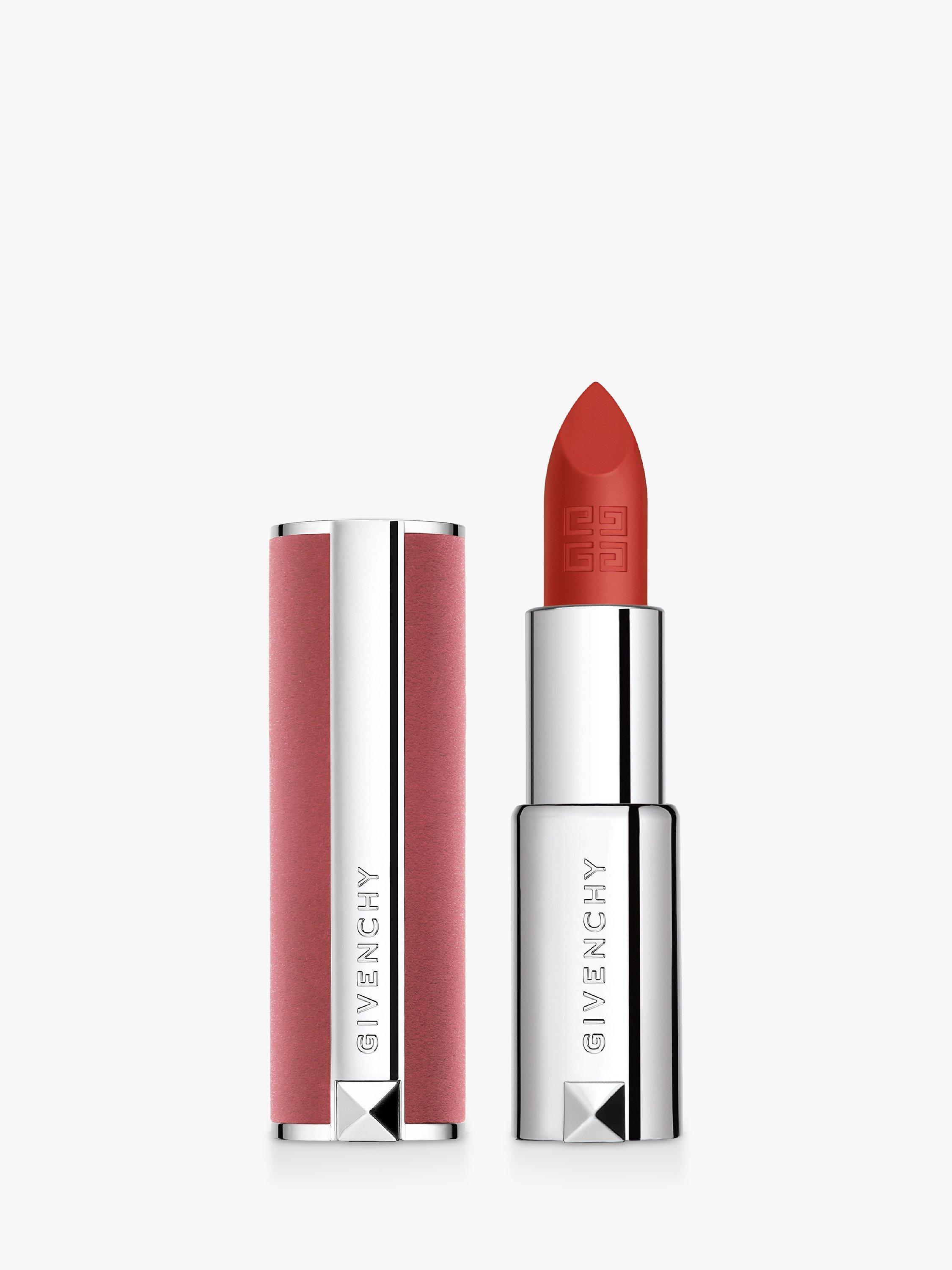 Product image 1 of 8, which shows Givenchy Le Rouge Sheer Velvet Refillable Matte Lipstick, 32 Rouge Brique