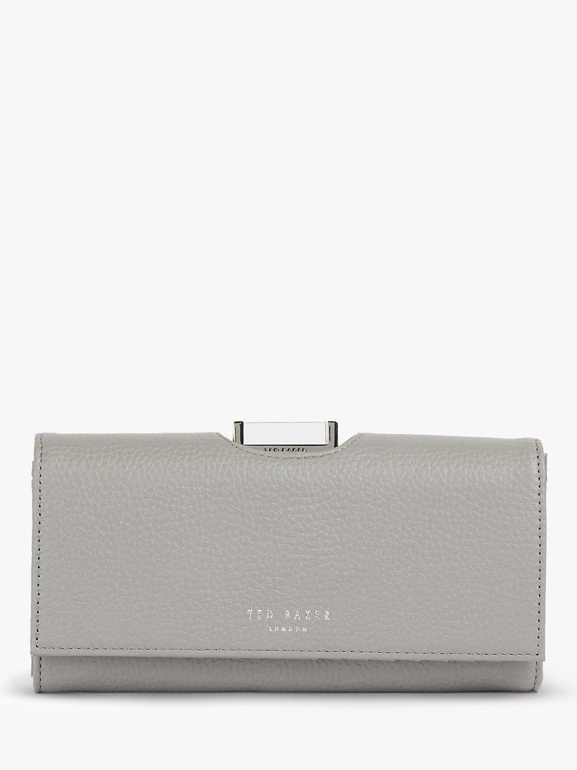 Ted Baker Bita Large Bobble Leather Purse, Grey