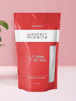 My Expert Midwife Soak For Bits Postnatal Bath Salts, 750g - view 2, White