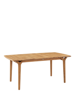 John Lewis X-Ray 6-8 Seater Extending Dining Table, Oak