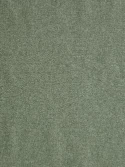 John Lewis Brushed Tweed Textured Plain Fabric, Green, Price Band A, Brushed Tweed Green
