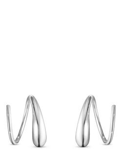 Georg Jensen Mercy Earrings, Silver, Silver
