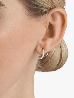 Georg Jensen Mercy Earrings, Silver - view 2, Silver