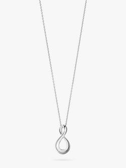 Georg Jensen Infinity Pendant, Silver, Silver