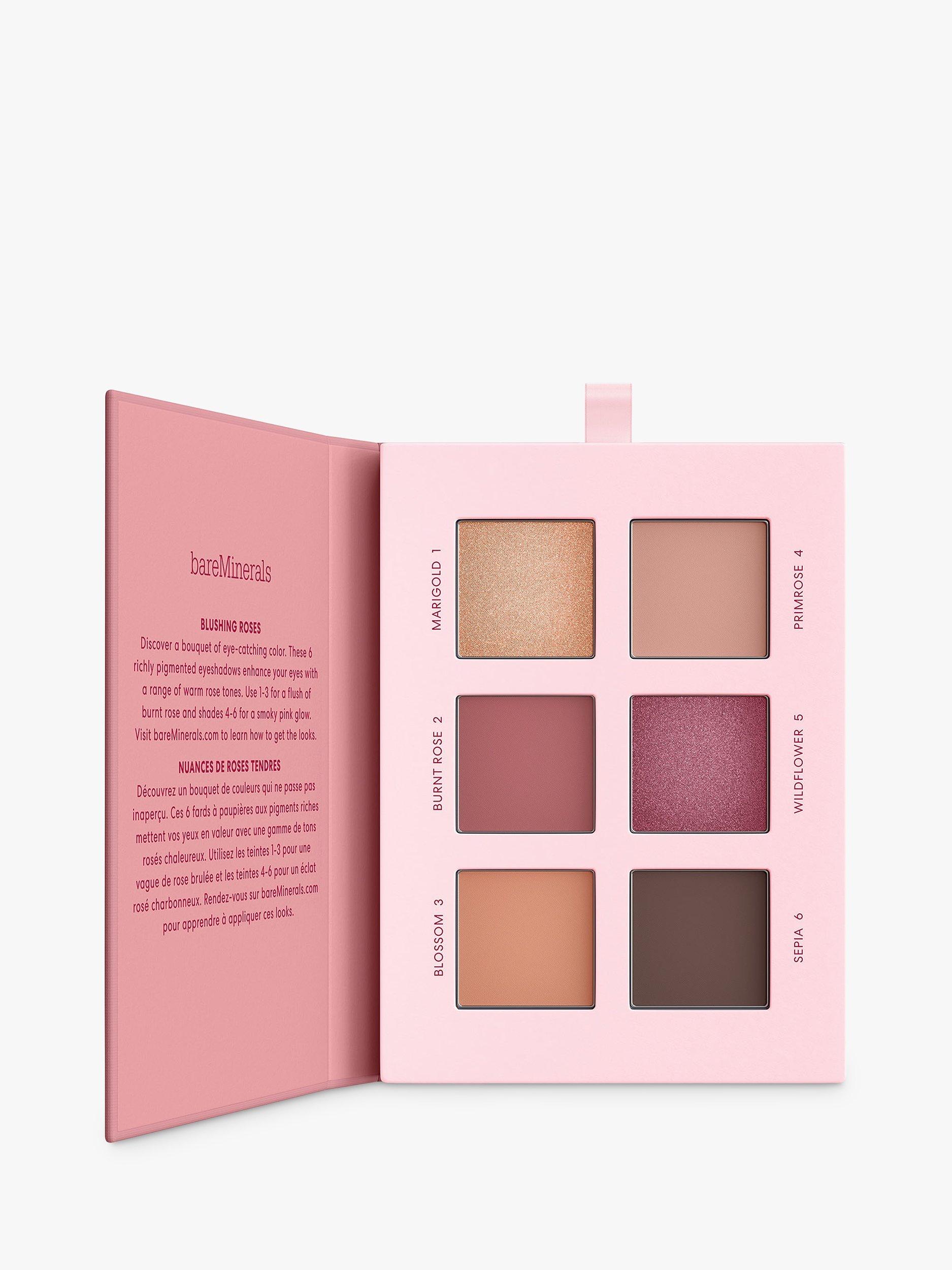 Product image 1 of 8, which shows bareMinerals Mineralist Eyeshadow Palette, Rosewood