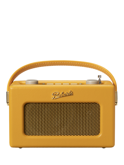 Roberts Revival Uno BT DAB/DAB+/FM Bluetooth Digital Radio with Alarm, Sunburst Yellow