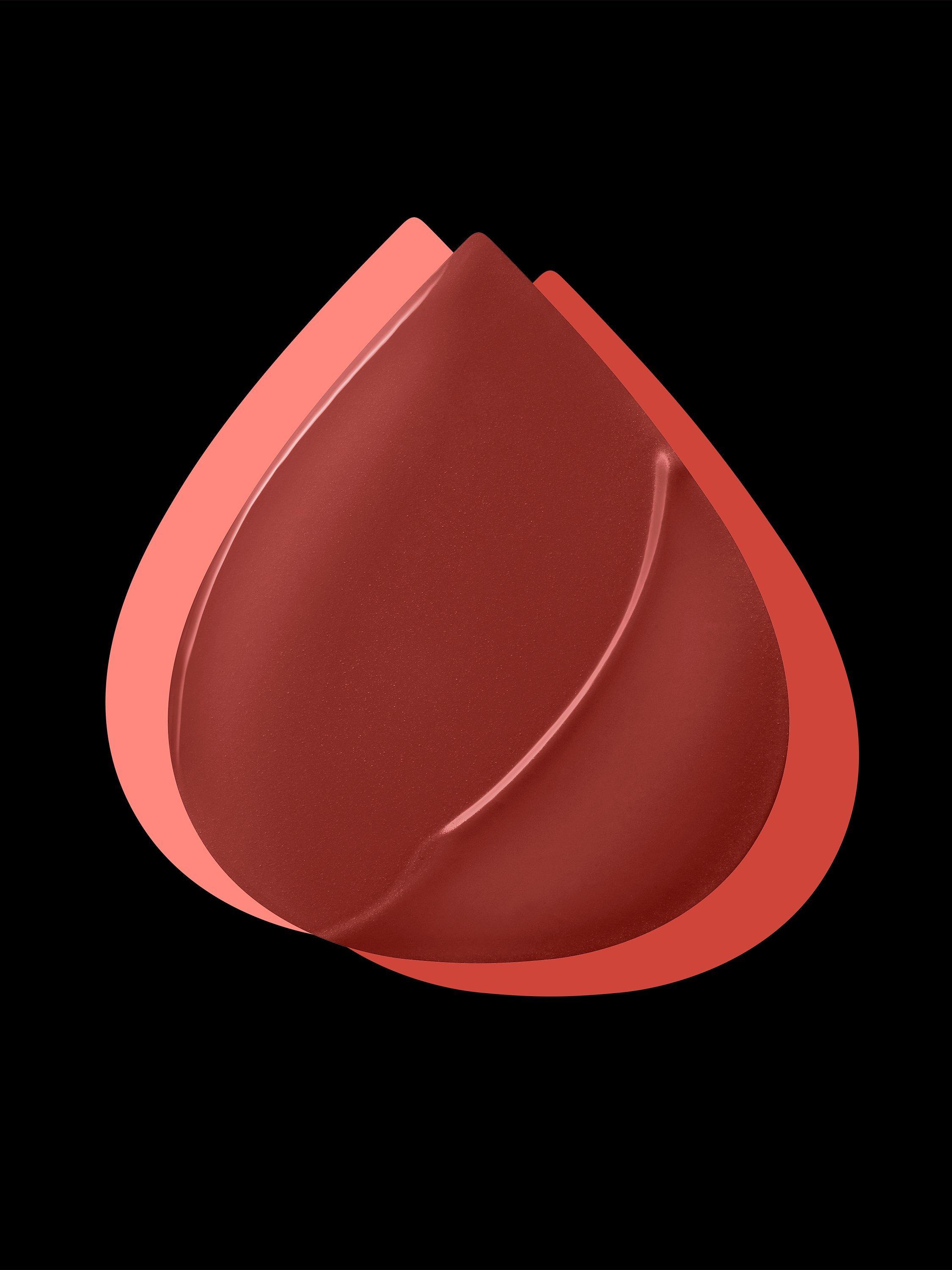 Product image 5 of 8, which shows Giorgio Armani Lip Power Vivid Colour Long Wear Lipstick, 202 Grazia
