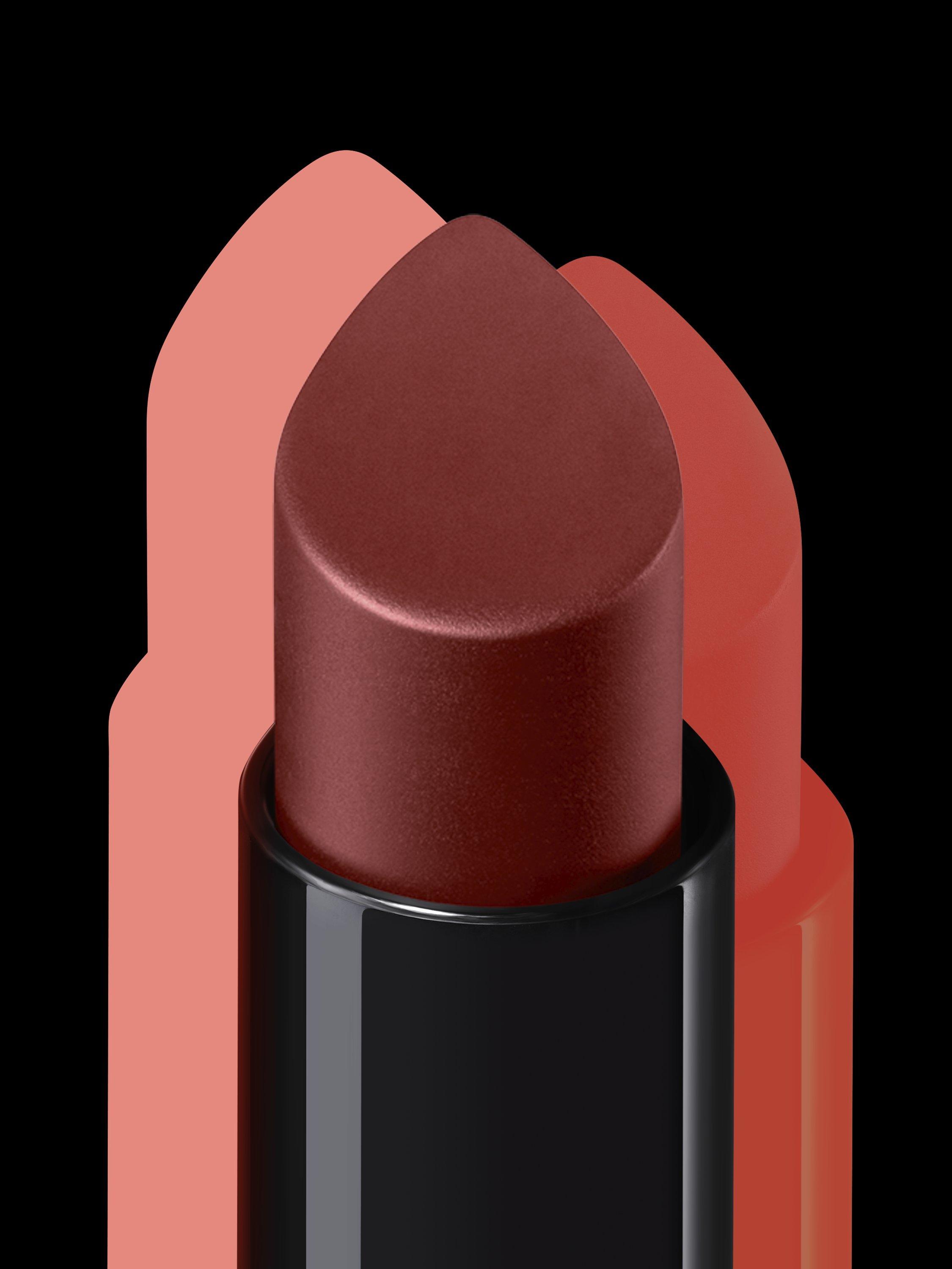 Product image 6 of 8, which shows Giorgio Armani Lip Power Vivid Colour Long Wear Lipstick, 202 Grazia