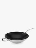 Samuel Groves Tri-Ply Stainless Steel Non-Stick Wok, 32cm