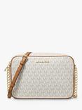 MICHAEL Michael Kors Jet Set Travel Signature East / West Cross Body Bag