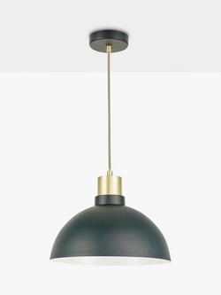 John Lewis Jamie Pendant Ceiling Light - view 2, Navy