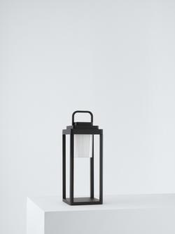 Där Lester LED Rechargeable Portable Outdoor Lantern, Black - view 2, Black