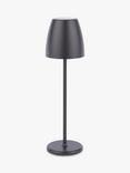 Där Munich LED Rechargeable Outdoor Table Lamp, Black